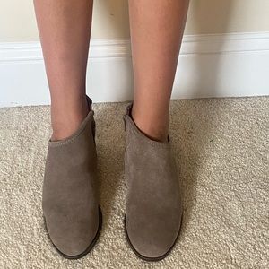 Girls/ Size 4/ Lucky Brand/ Tan / Booties/ Leather